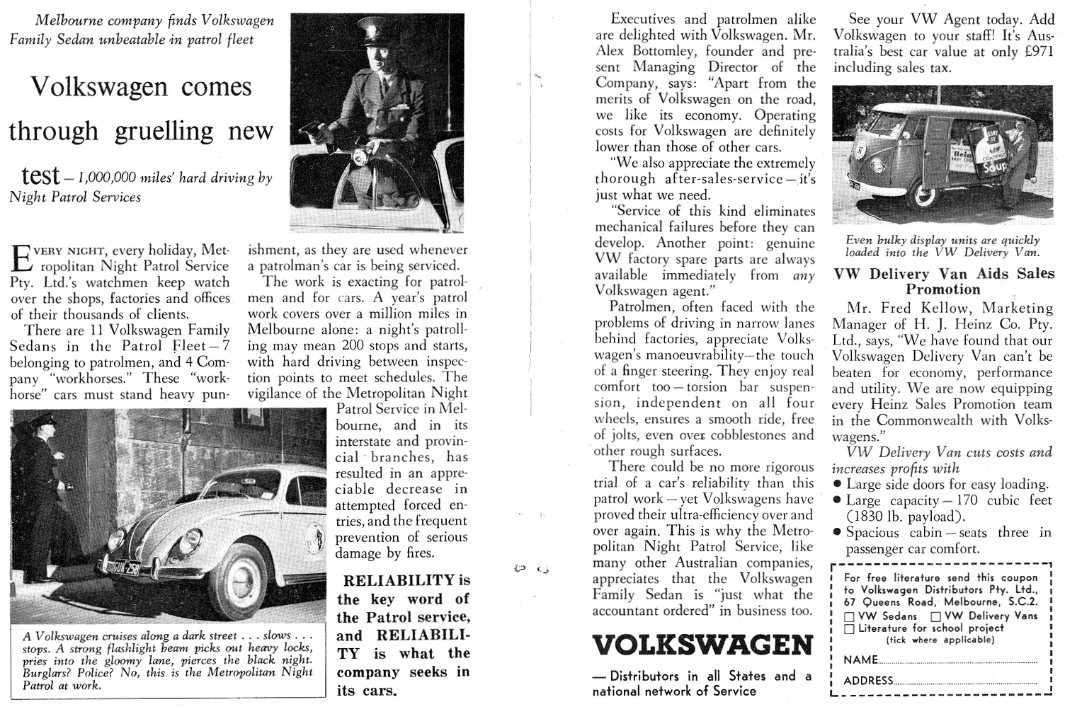 1958 Volkswagen Comes Through Gruelling New Test